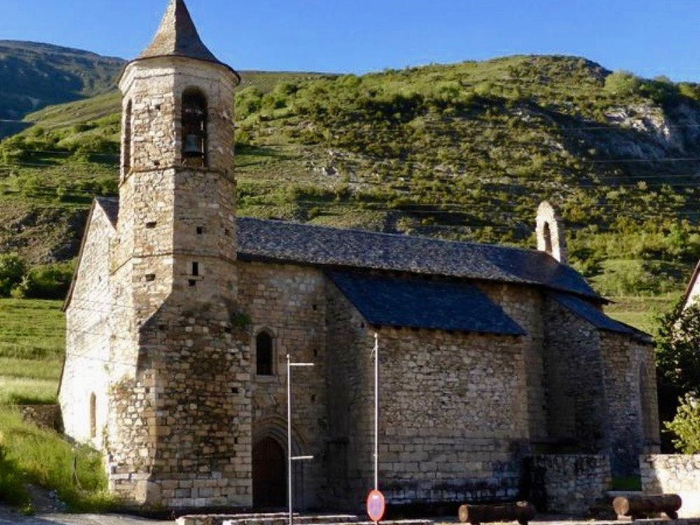 Arties, Iglesia gótica del siglo XIV de Sant Joan.